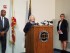 Alameda County District Attorney Nancy O'Malley announces charges against seven police officers in a case involving the sexual exploitation of a Richmond teenager. (Alex Emslie/KQED)